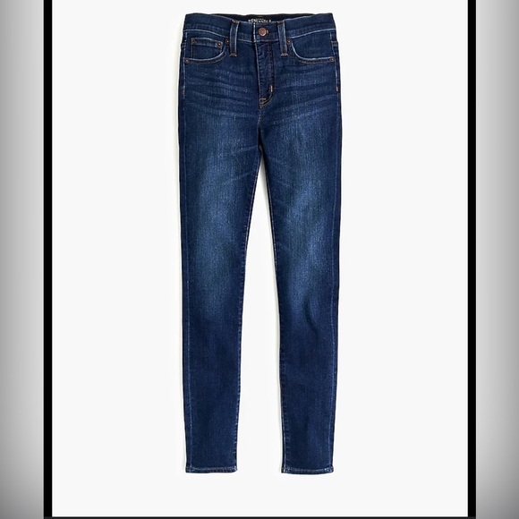 J. Crew Denim - J. Crew Toothpick Skinny Jeans Size 28. Dark Wash, Style # B0755.